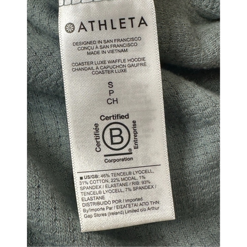 Athleta Coaster Luxe Waffle Hoodie - Picture 10 of 10